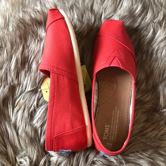 NIB Toms Classic Alparagata washed twill sneaker - Picture 5 of 5